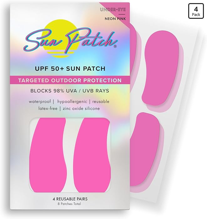 Sun Patch, Reusable Sun Screen Silicone Patches For UV Protection & Face Sunscreen, Sun Face Patc... | Amazon (US)