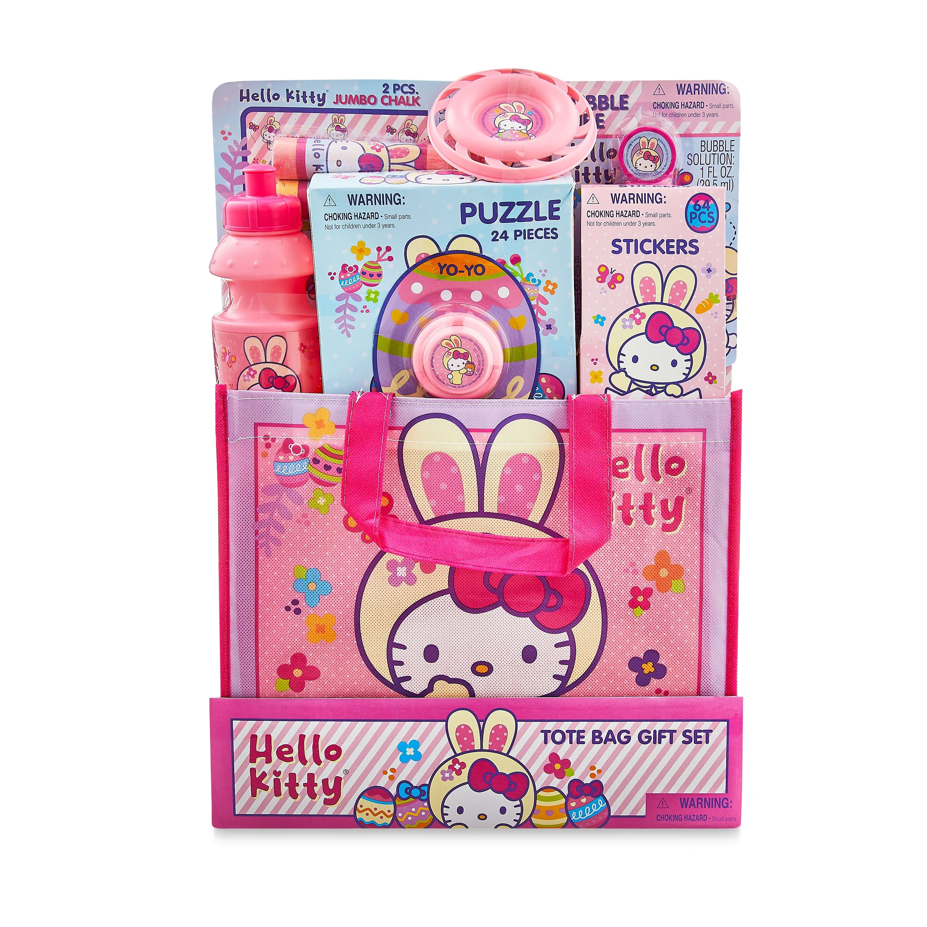 Hello Kitty Easter Licensed Tote Bag Gift Set | Walmart (US)