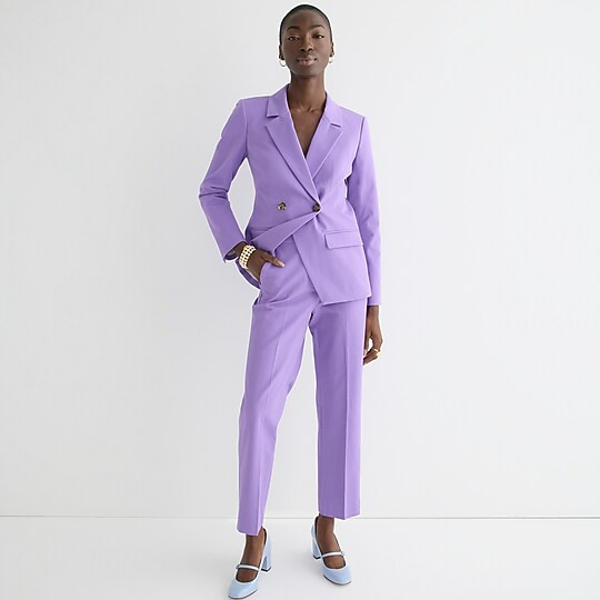 Kate straight-leg pant in bi-stretch cotton | J. Crew US