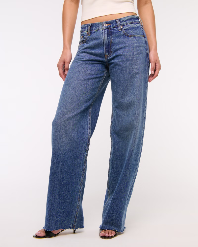 Low Rise Ultra Loose Jean | Abercrombie & Fitch (US)