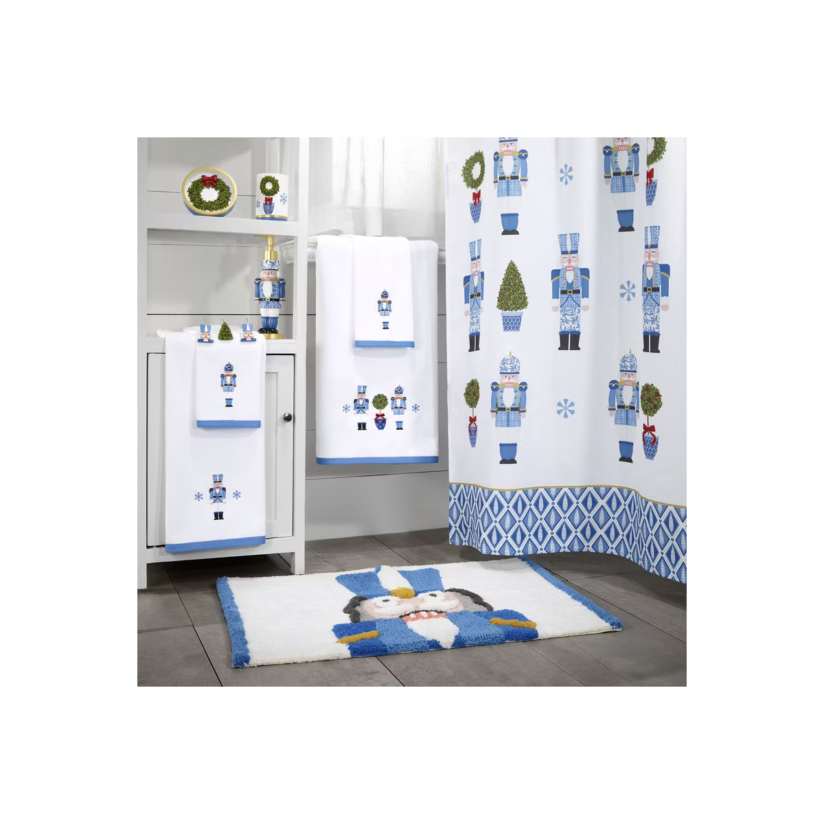 Avanti Linens Nutcracker Trellis Hand Towel | Target