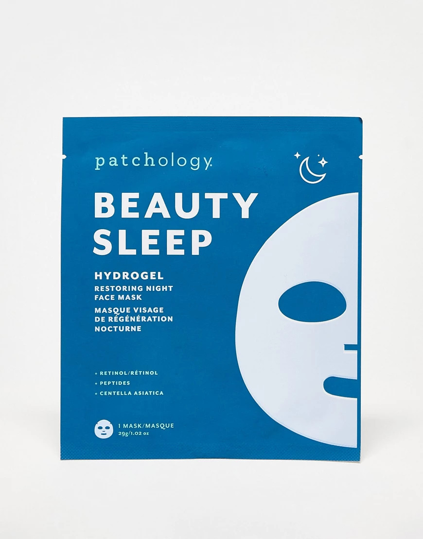 Patchology Beauty Sleep Hydrogel Restoring Night Face Mask-No colour | ASOS (Global)