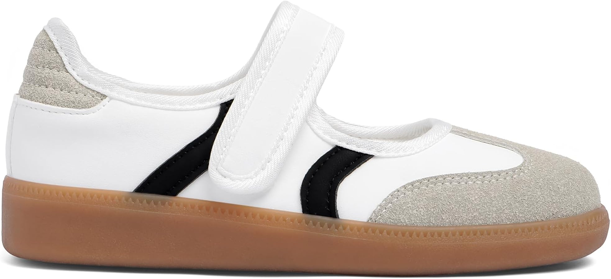 Girls&Boys Mary Jane Sneakers Kids Comfortable Lightweight Casual Tennis Shoes Hook and Loop Slip... | Amazon (US)