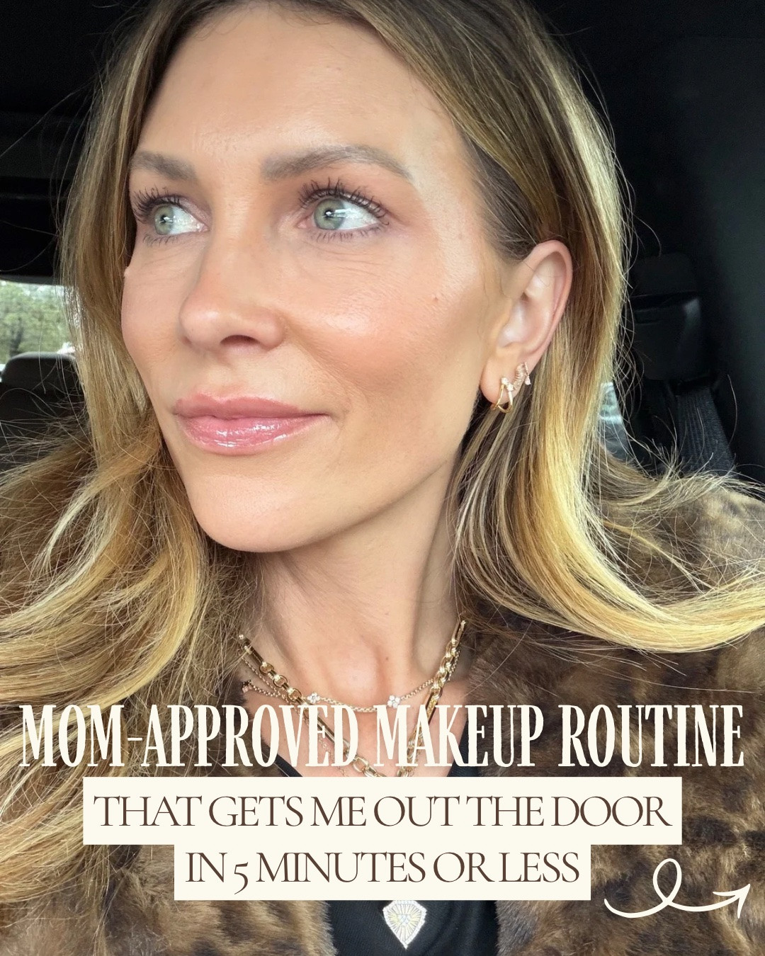 Mom on the go makeup routine! Gets me out the door in 5 minutes but lasts all day

#LTKgrwm #LTKmomlife #LTKOver40