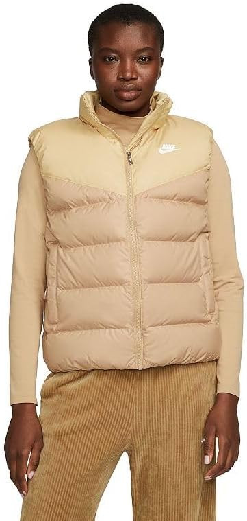 Nike Sportswear Therma-FIT Windrunner DQ6896-200 Hemp Women's Down Vest Medium | Amazon (US)