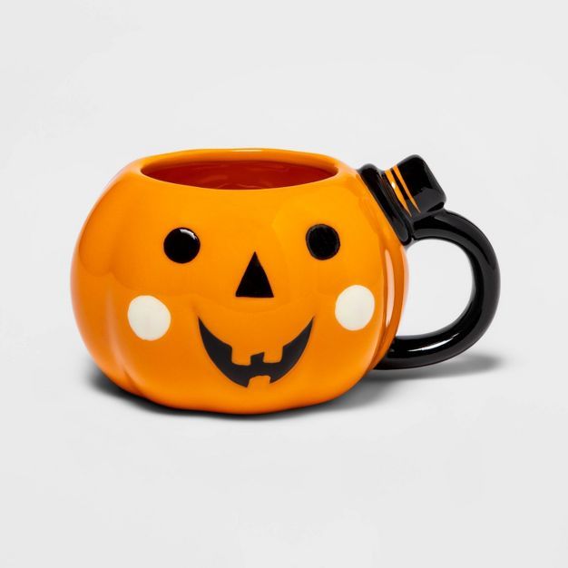 6oz Stoneware Mini Pumpkin Figural Mug - Hyde & EEK! Boutique™ | Target