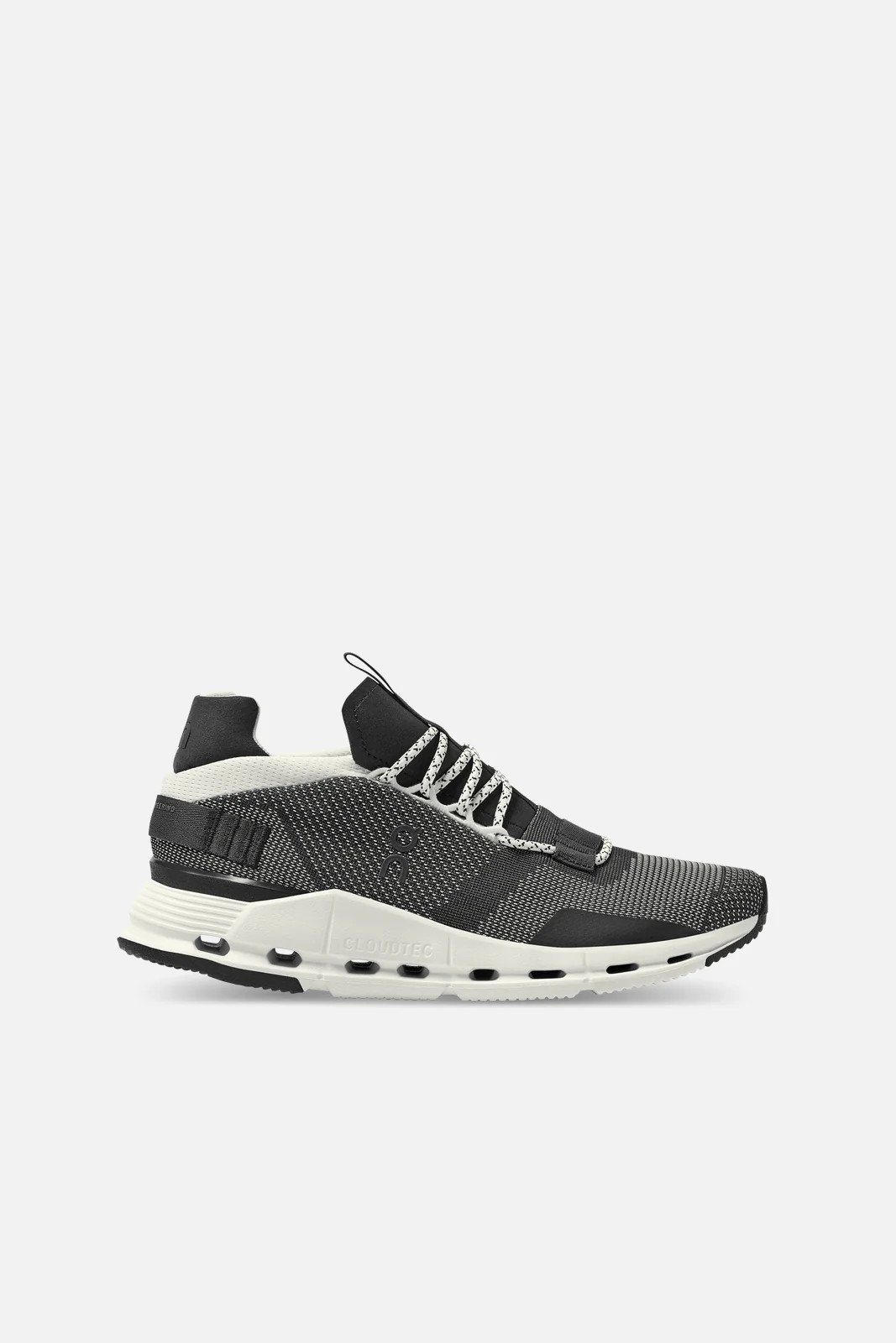 On Cloudnova Sneakers in Black/White Bandier | Bandier