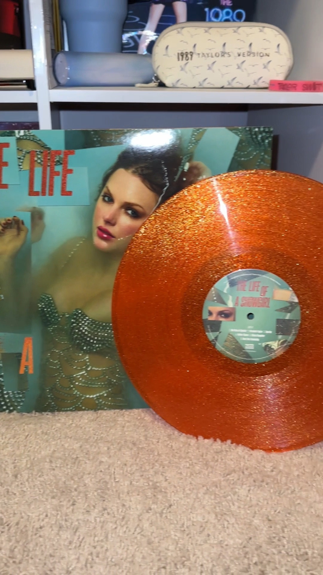The Life of a Showgirl orange glitter vinyl 🧡

#LTKFindsUnder50 #LTKFindsUnder100 #LTKSeasonal
