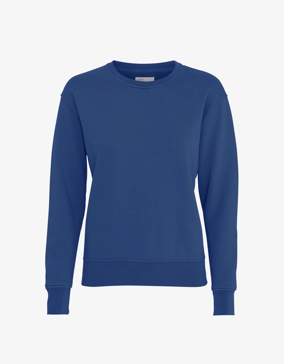 Women Classic Organic Crew - Royal Blue | Colorful Standard