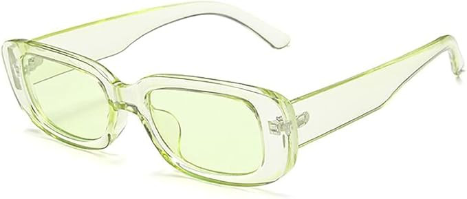 Small Retro Square Sunglasses Women - UV 400 Vintage Rectangle driving, walking, traveling Glasse... | Amazon (US)