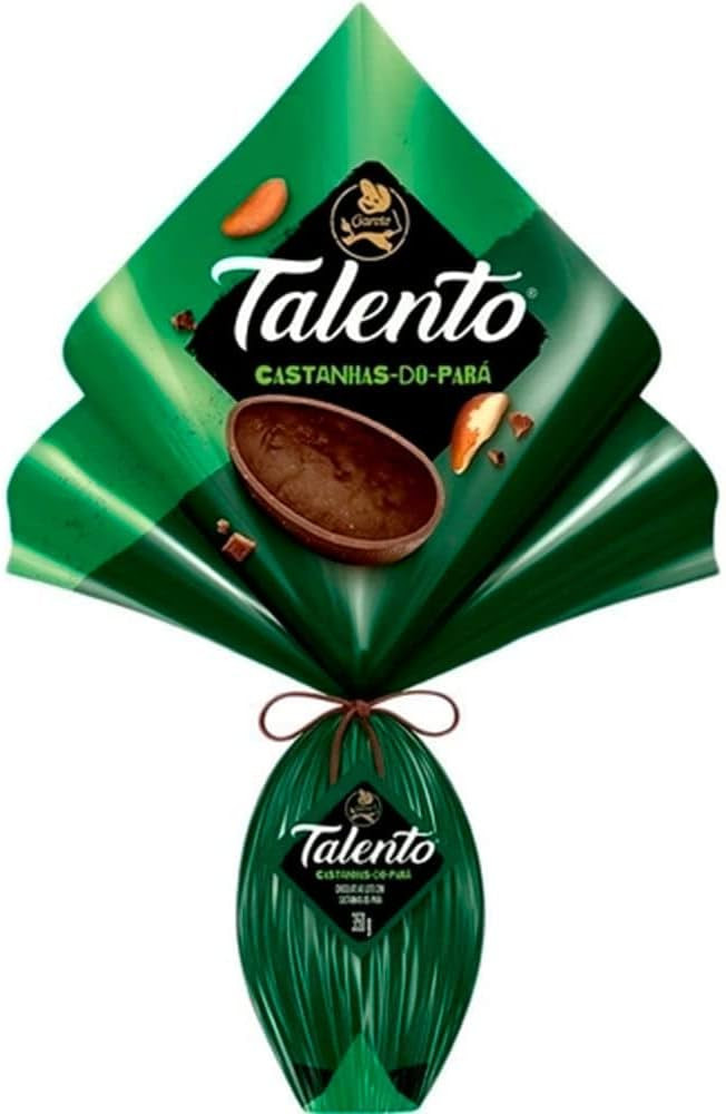 Ovo de Páscoa Castanha-do-Pará Talento Garoto 350g | Amazon (BR)