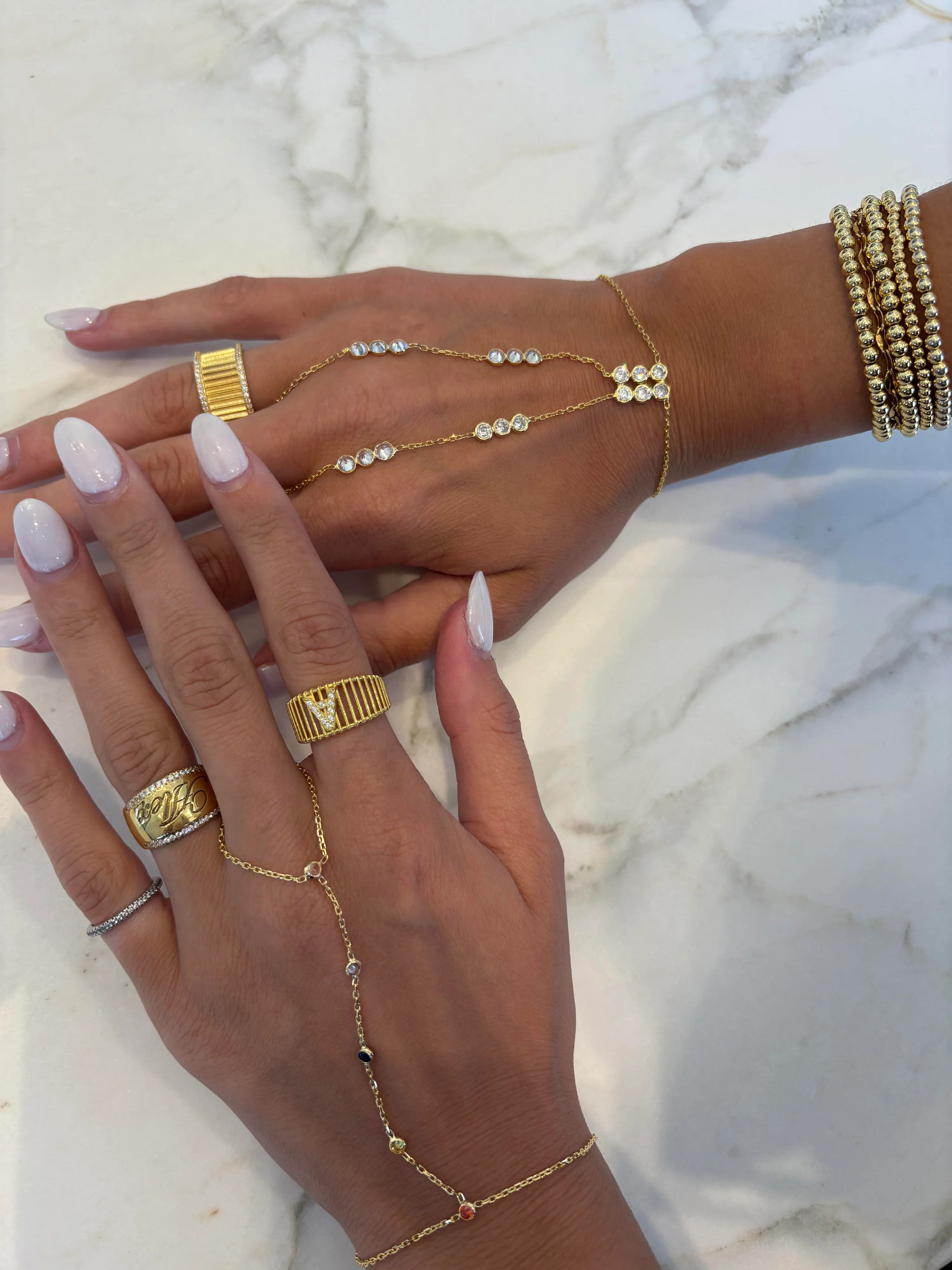 The Circled Hand Chain | Shop Alexandra Madison