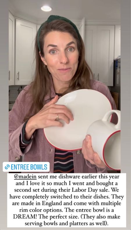 Made In sent me some of their dishes last year and this year during their Labor Day sale I bought another set because they are just that good! They come with a one year chip guarantee and so far so good! 

#LTKhome #LTKGiftGuide