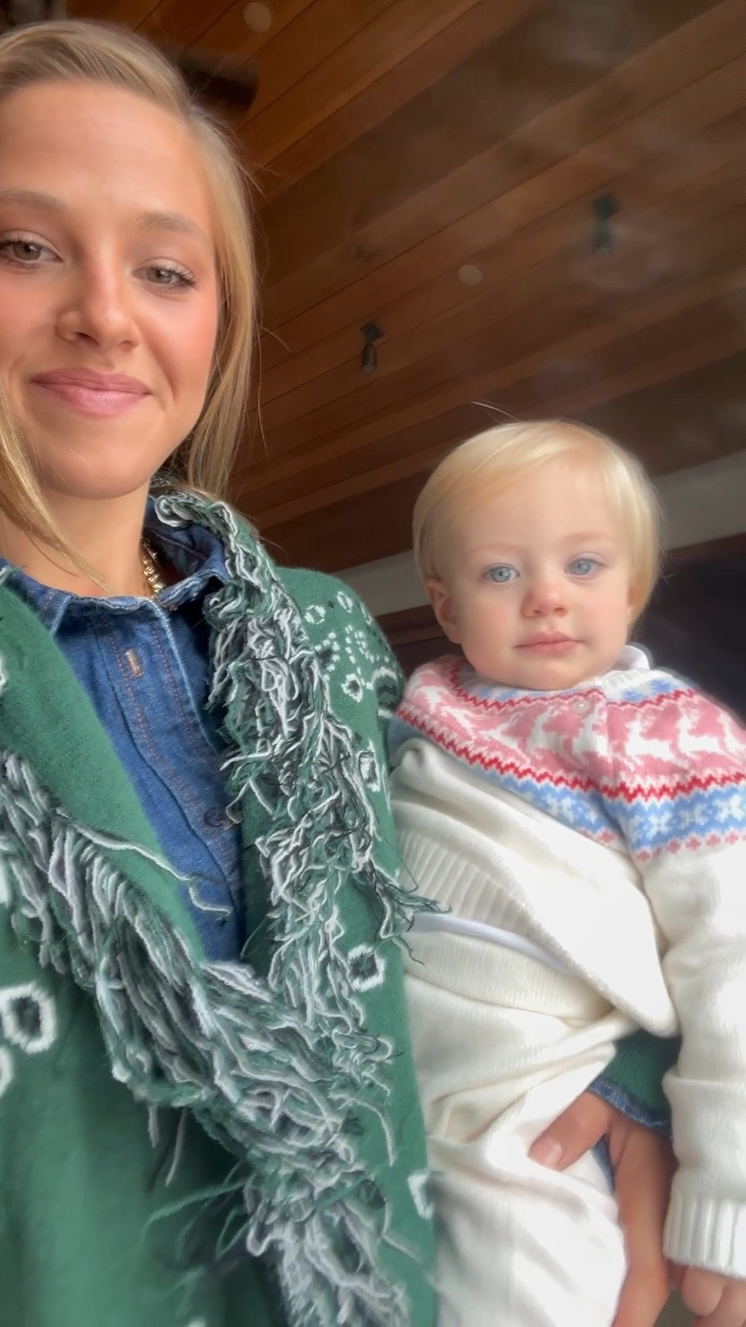 Jackson hole waffles ootd — denim on denim with bandana print ruffle cardigan ! Obsessed with this denim top from Amazon + good American jeans and the cutest boots super affordable 

#LTKFindsUnder100 #LTKootd #LTKgrwm