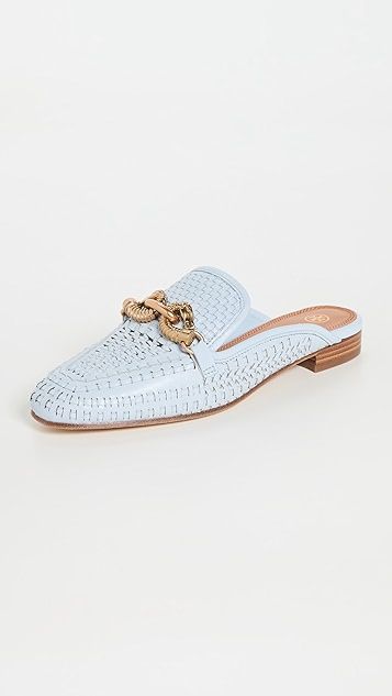 Jessa Woven Backless Loafers | Shopbop