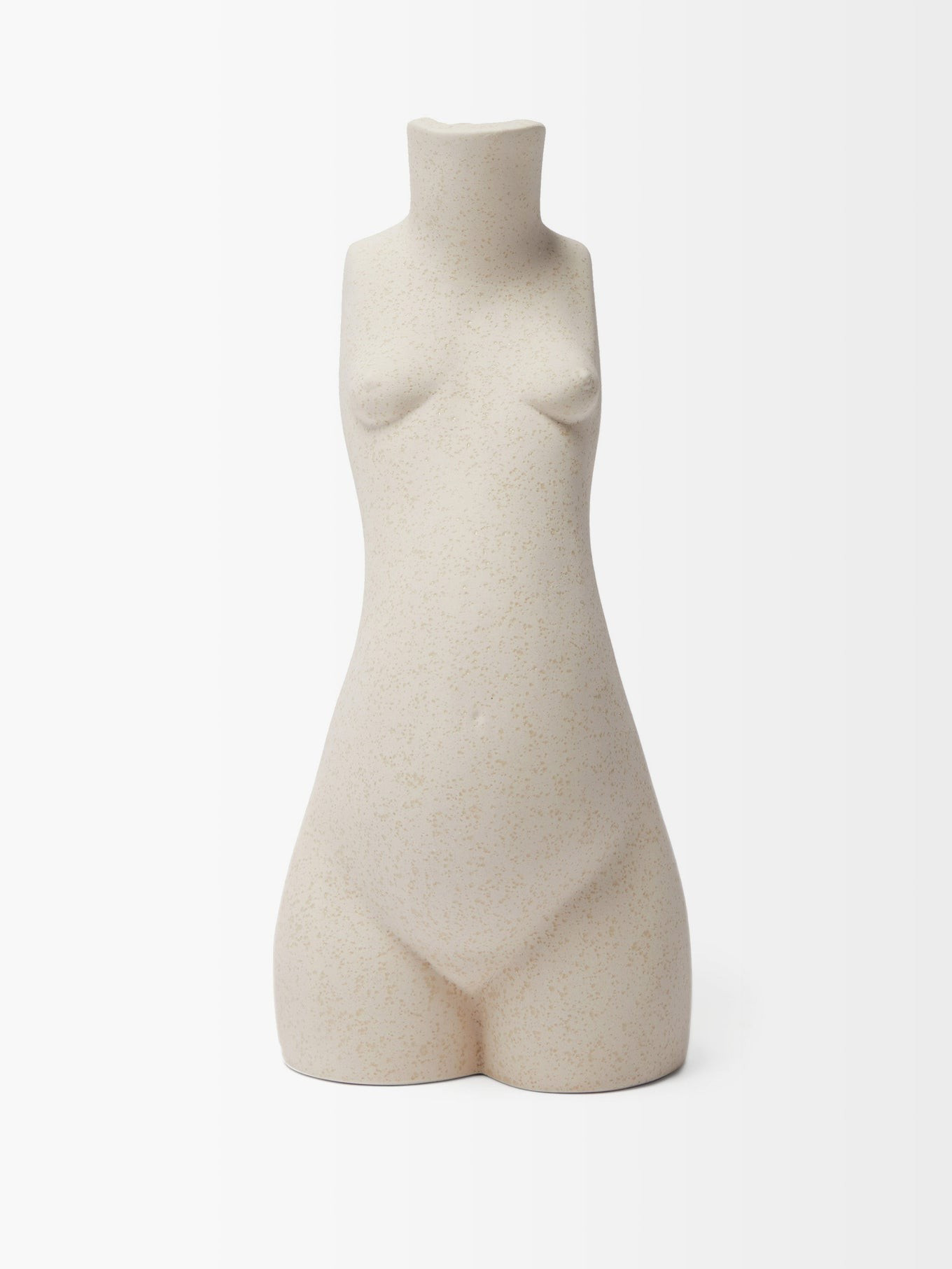 Body small ceramic candlestick | Anissa Kermiche | Matches (UK)