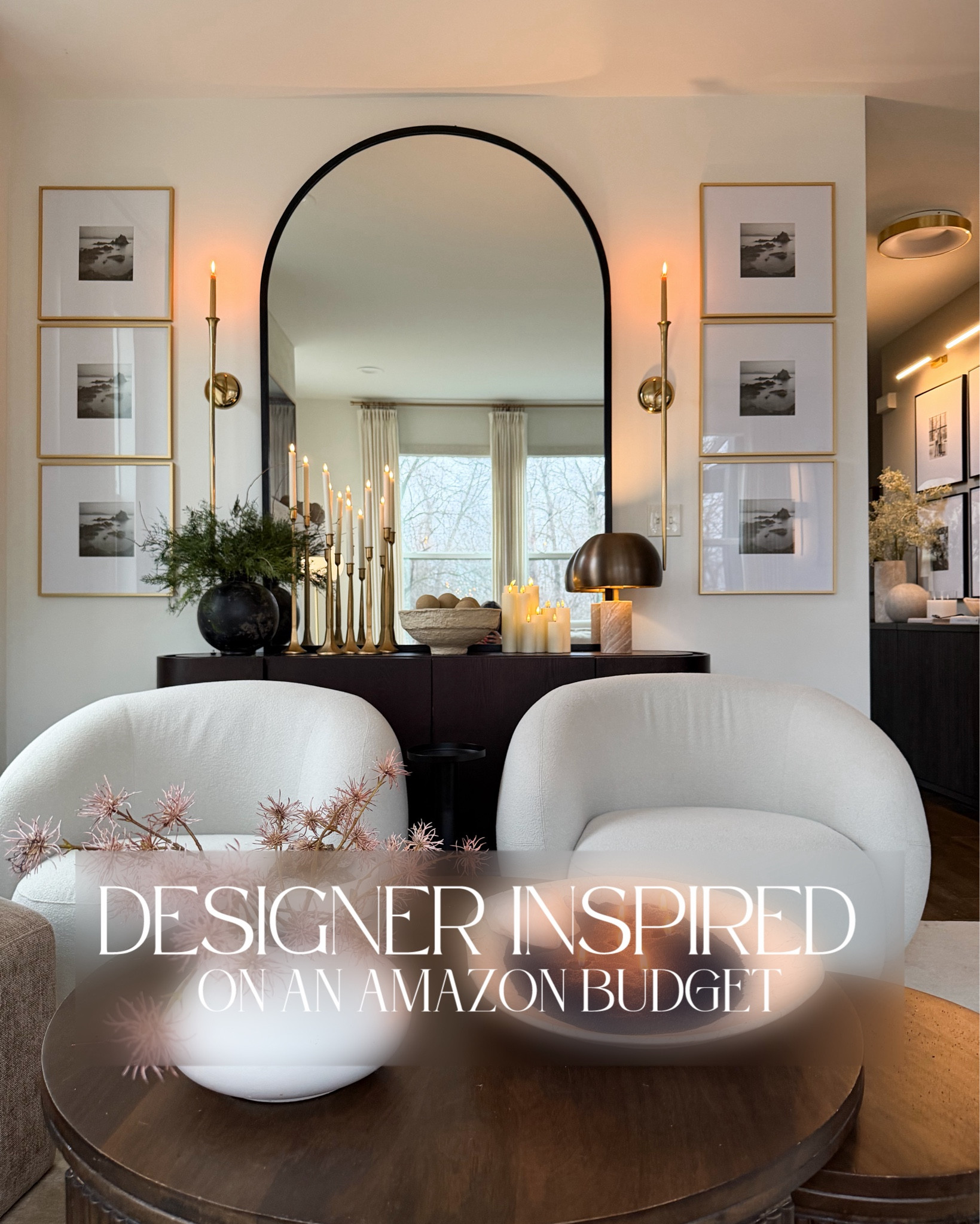 Rh vibes on an amazon budget 

organic modern living room
gallerywall ideas

#LTKHome