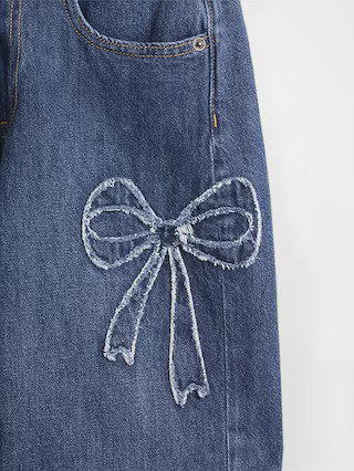 Kids Low Rise Stride Wide-Leg Jeans | Gap (US)