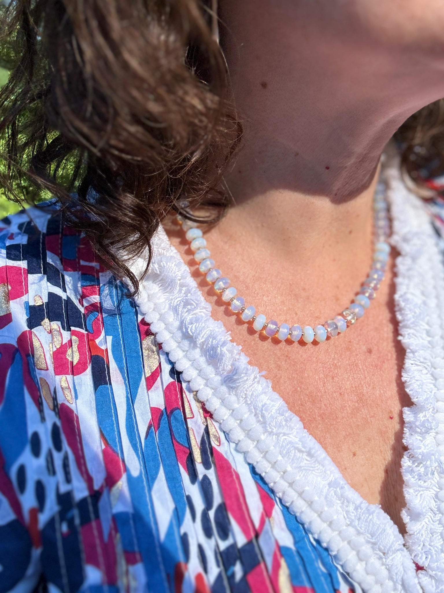 Moonstone Necklace code BF20 for 20 percent off ✨✨✨