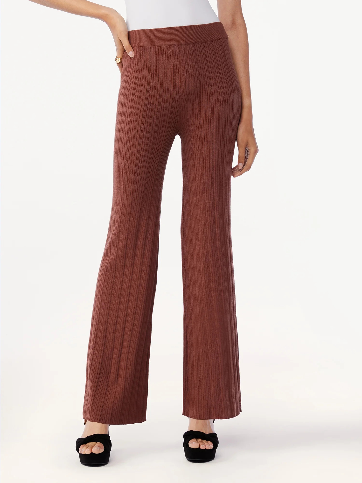 Scoop Women's Knit Pull On Pants | Walmart (US)