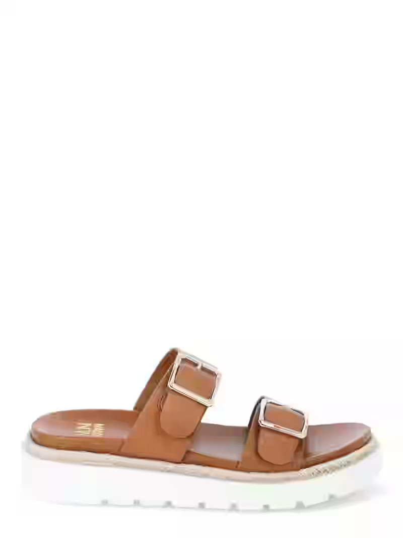 Madden NYC Women’s Flatform Two Strap Sandals | Walmart (US)