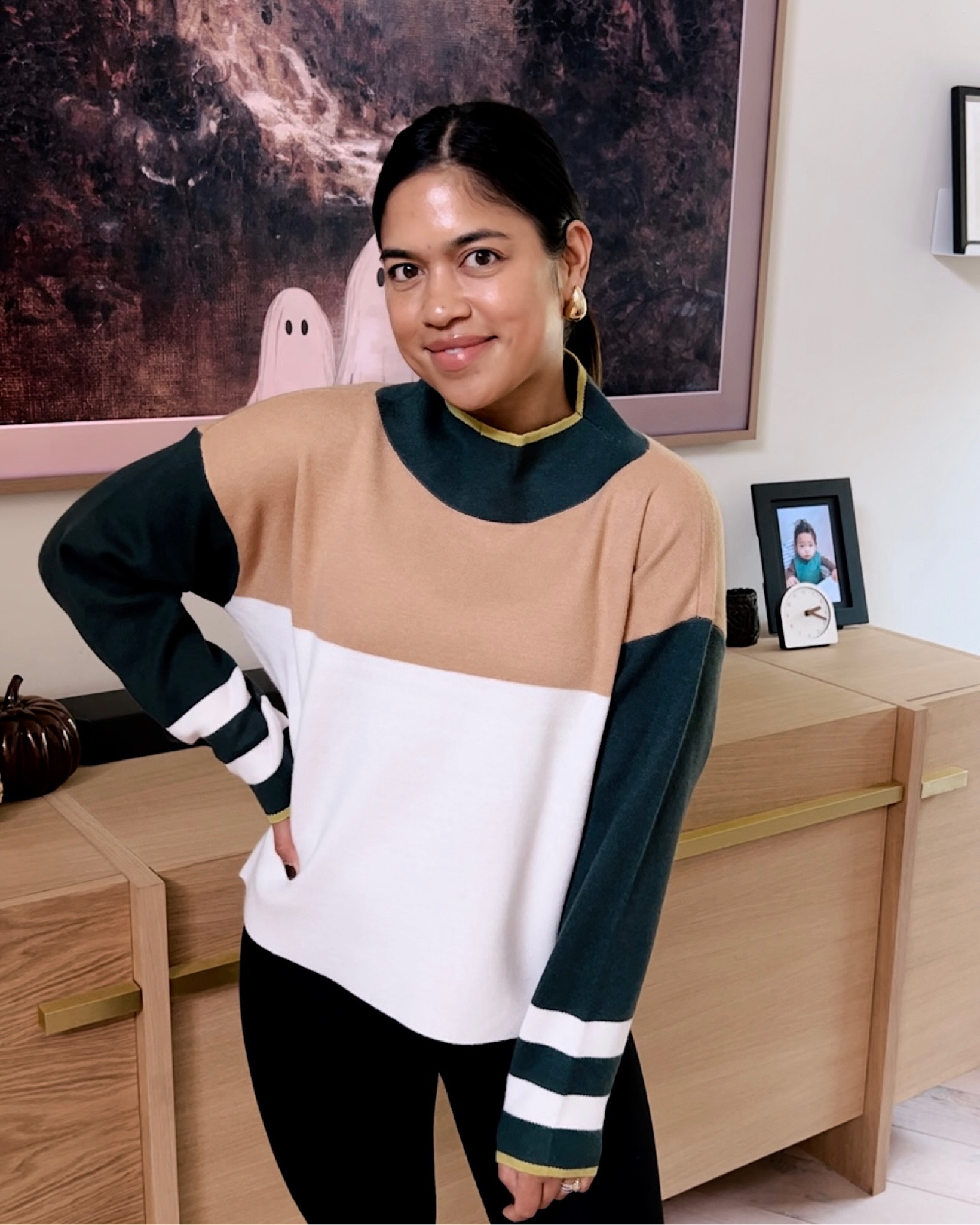 Loooove this sweater!!! So soft! And I love the colors! Wearing a small! Also comes in other colors/patterns


#LTKSeasonal #LTKfindsunder100 #LTKGiftGuide