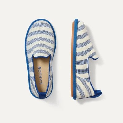 The Mini Loafer (for Kids) - Harbor Stripe | Rothy's
