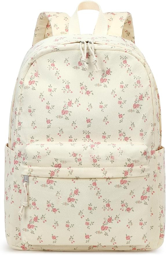 Bluboon School Backpack for Teen Girls Bookbags Elementary High School Corduroy Laptop Bags Women... | Amazon (US)