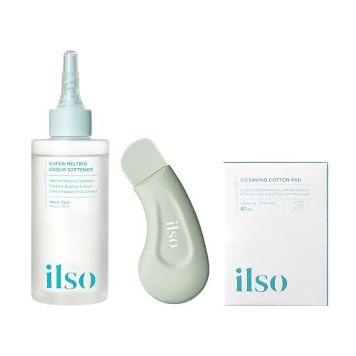 ILSO Super Melting SEBUM Softener + Deep Clean Master + 1/3 Saving Cotton Pad | Amazon (US)