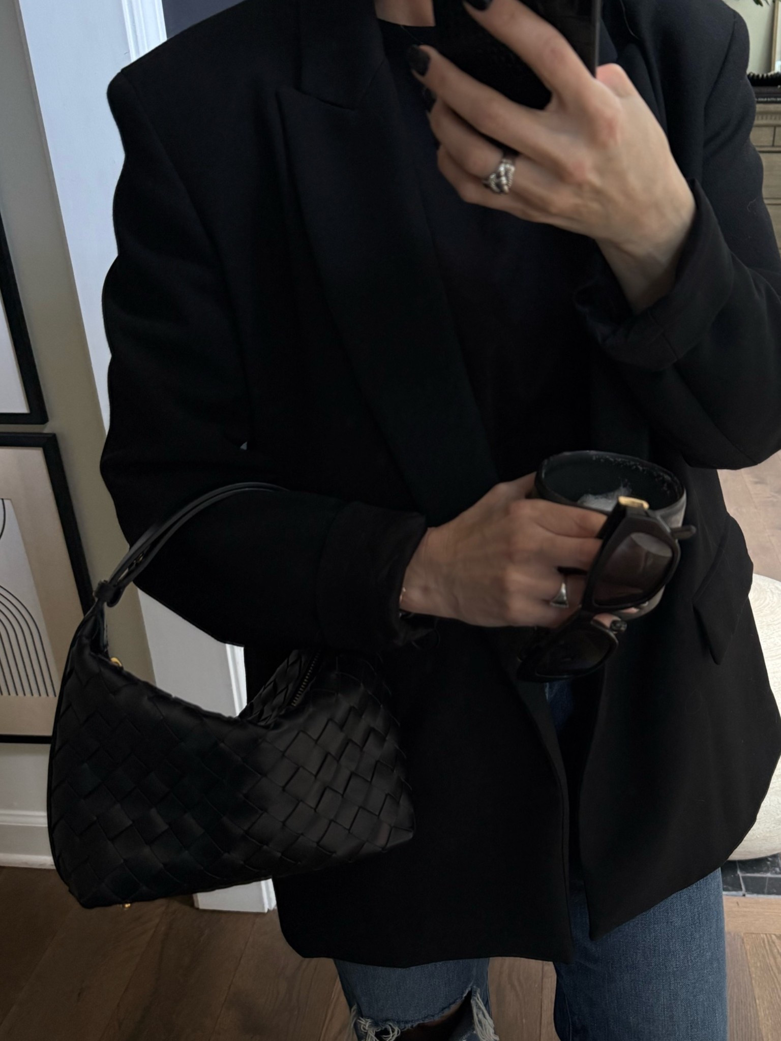 My most worn bag!! (& my favorite ring!!) 🖤

#LTKgrwm #LTKdayinmylife #LTKootd
