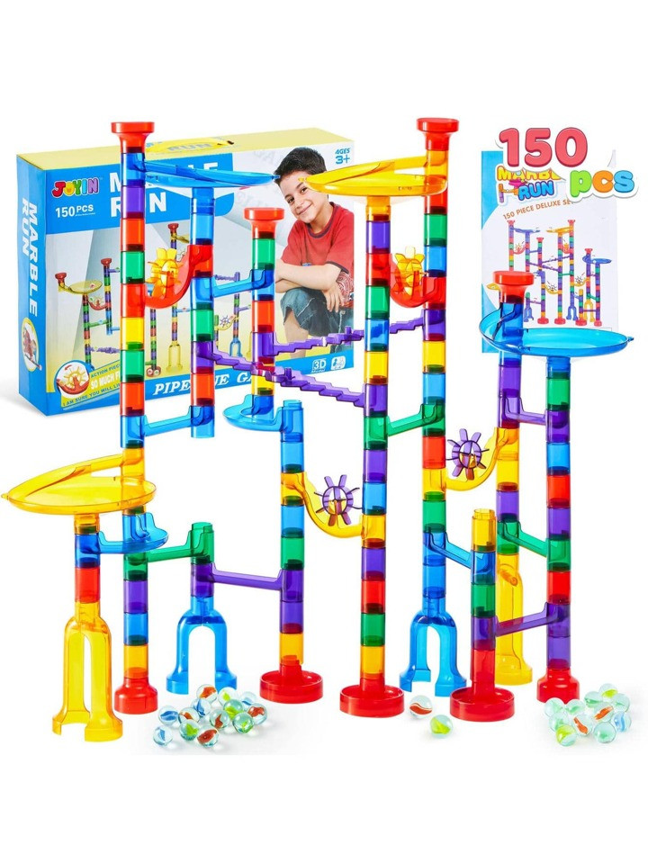 JOYIN 150Pcs Marble Run Premium Toy Set- Construction Building Blocks Toys, STEM Educational Buil... | SHEIN