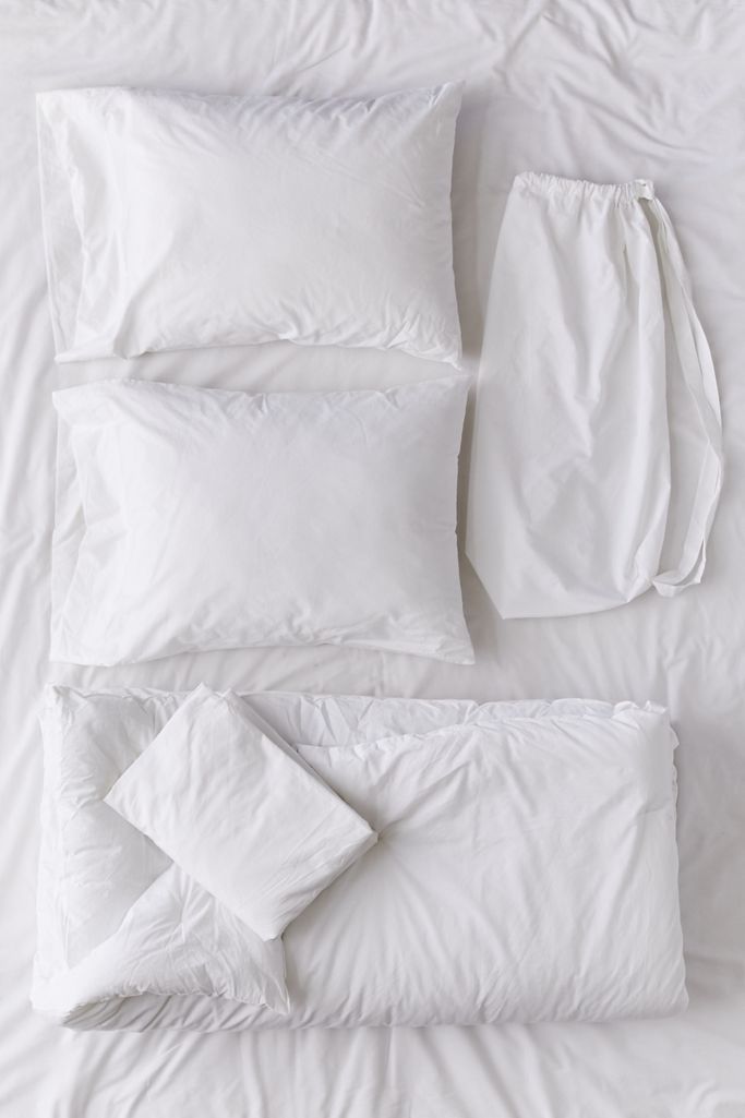 Washed Cotton Comforter Snooze Set | Urban Outfitters (US and RoW)