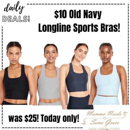 Old Navy longline sports bras on sale for $12! Ends today!

#LTKSeasonal #LTKfindsunder100 #LTKsalealert
