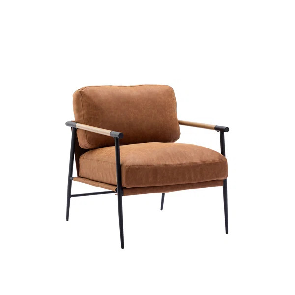 Jiancarlo Faux Leather Armchair | Wayfair North America