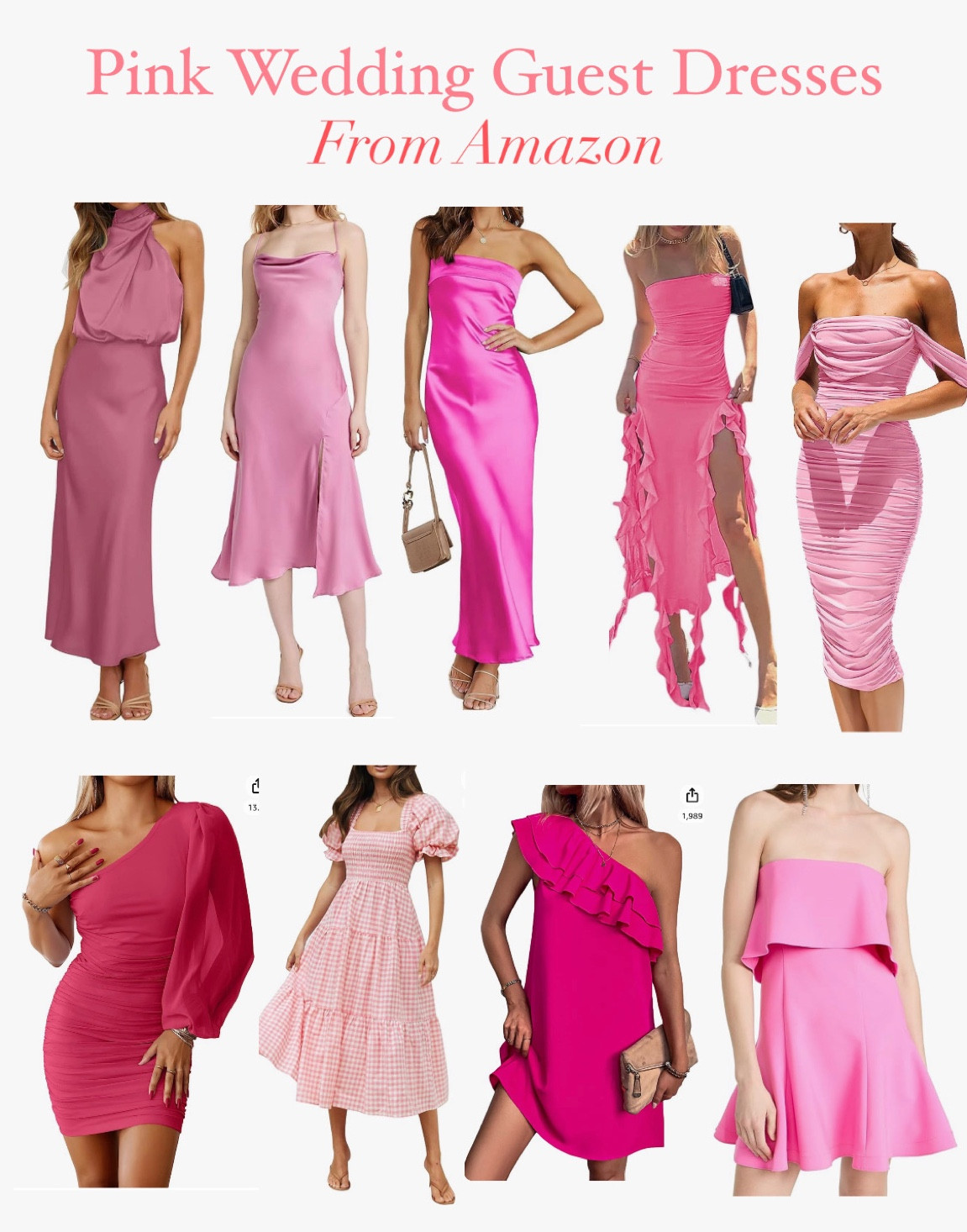 strapless open back dress Xiomara Ombré Suspender Dress - Pink Gradient main image 0