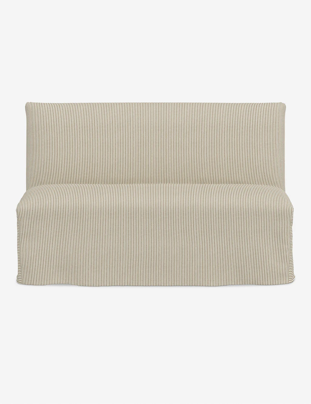 Haddan Slipcover Dining Bench | Lulu and Georgia 