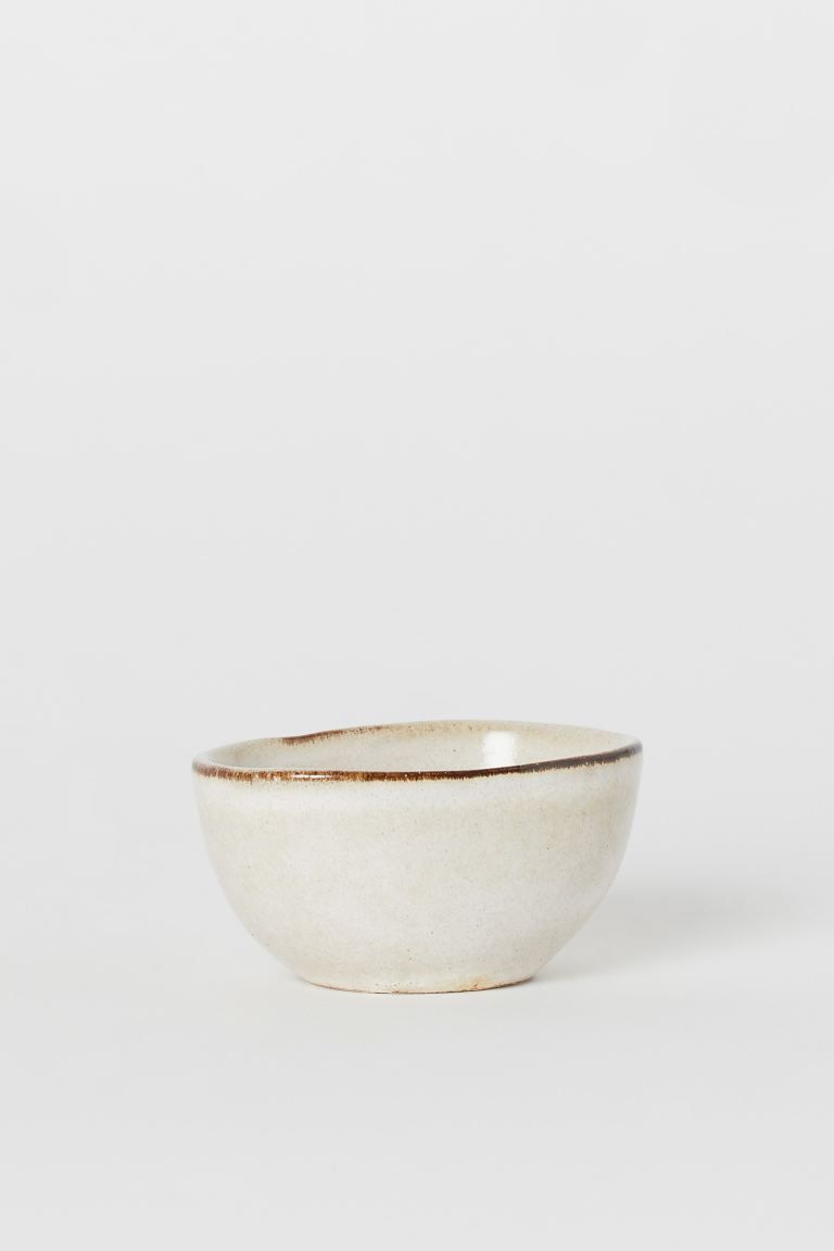Small stoneware bowl - Anthracite grey - Home All | H&M GB | H&M (UK, MY, IN, SG, PH, TW, HK)