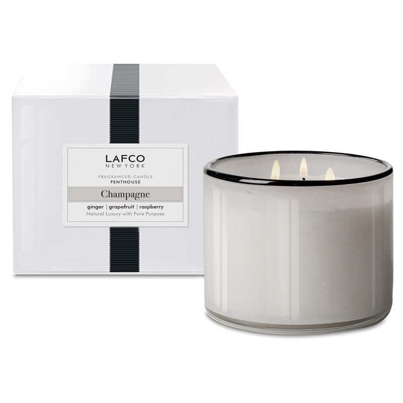 3-Wick Candle, Champagne | One Kings Lane
