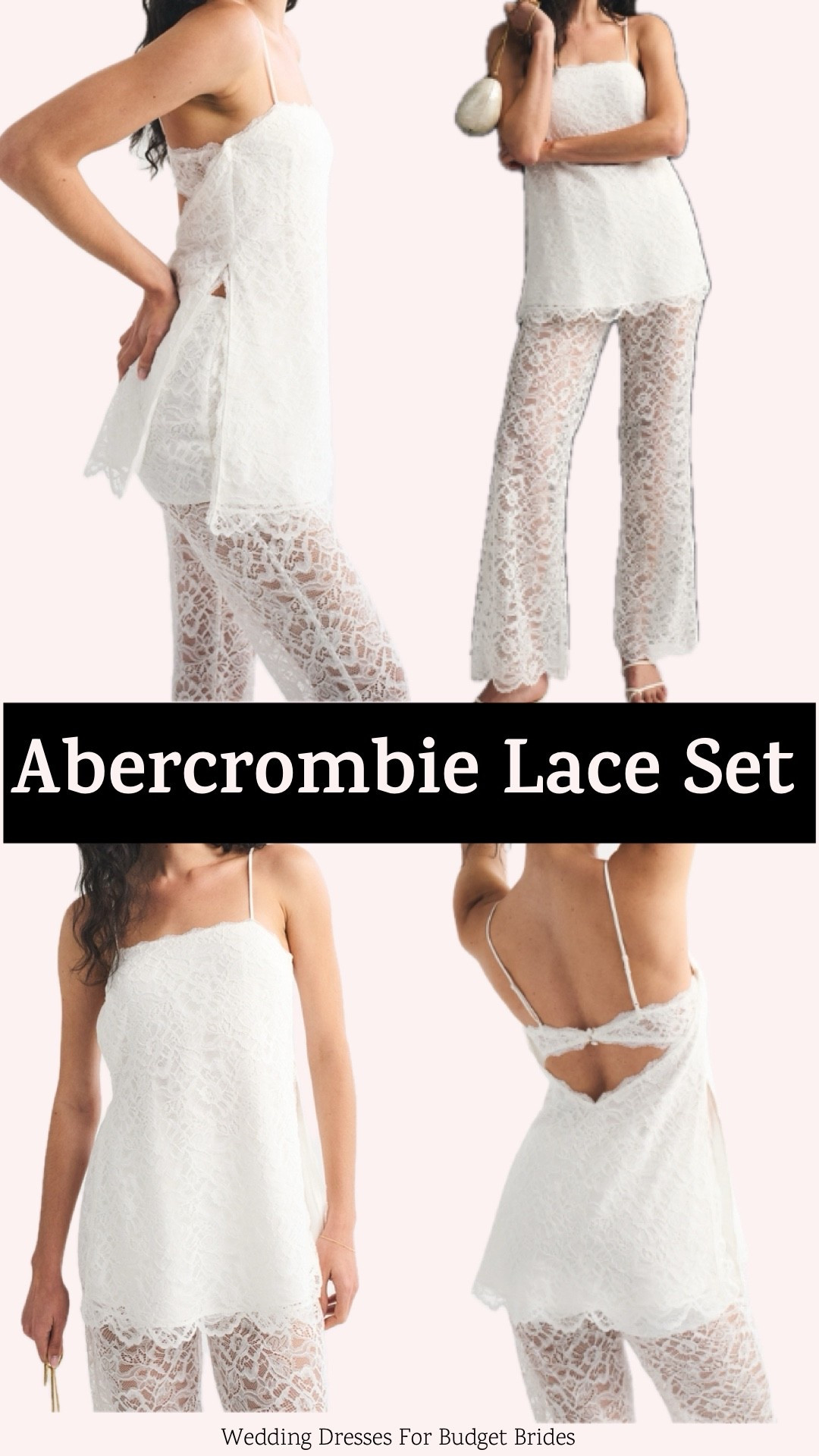 Lace separates at Abercrombie for the bride to be. 

Summer outfits, concert outfits, country concert outfits, resort wear 2026, date night outfits, resort wear,  bachelorette weekend, bridal separates, bachelorette party, honeymoon packing.

#LTKWedding #LTKSeasonal