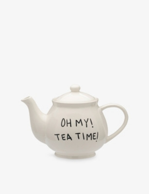 Anna + Nina x Disney Oh My Tea Time Stoneware Tea Pot | Selfridges