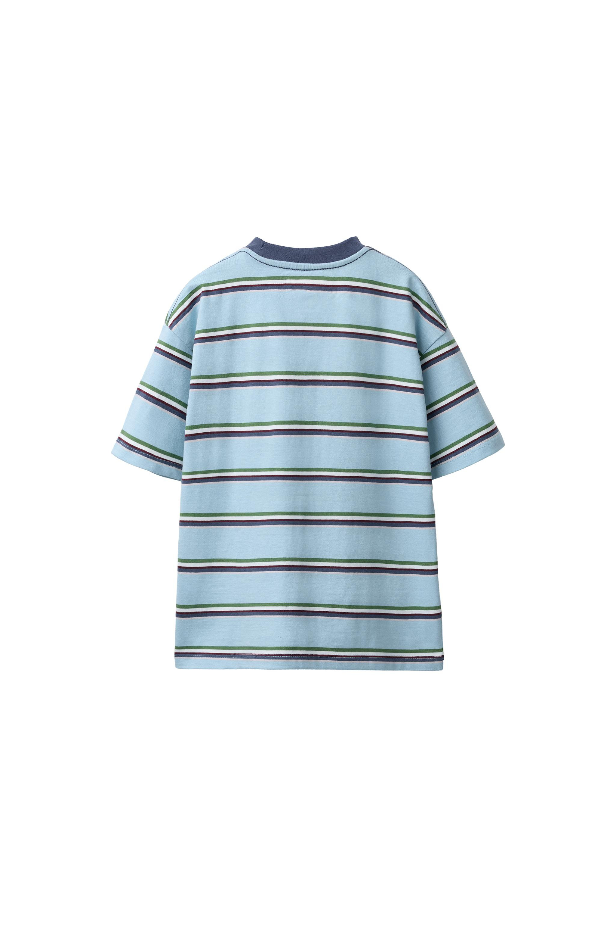STRIPED PRINT T-SHIRT | Zara US