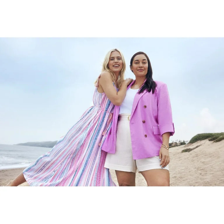 Jessica Simpson Bamboo Hoop Earring | Walmart (US)