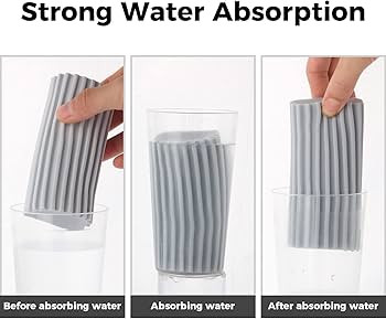 Jeymei 4-Pack Damp Clean Duster Sponge, Sponge Cleaning Brush, Duster for Cleaning Blinds, Glass,... | Amazon (US)