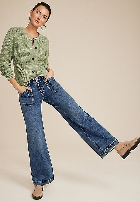 Bomber Button Up Cardigan | Maurices