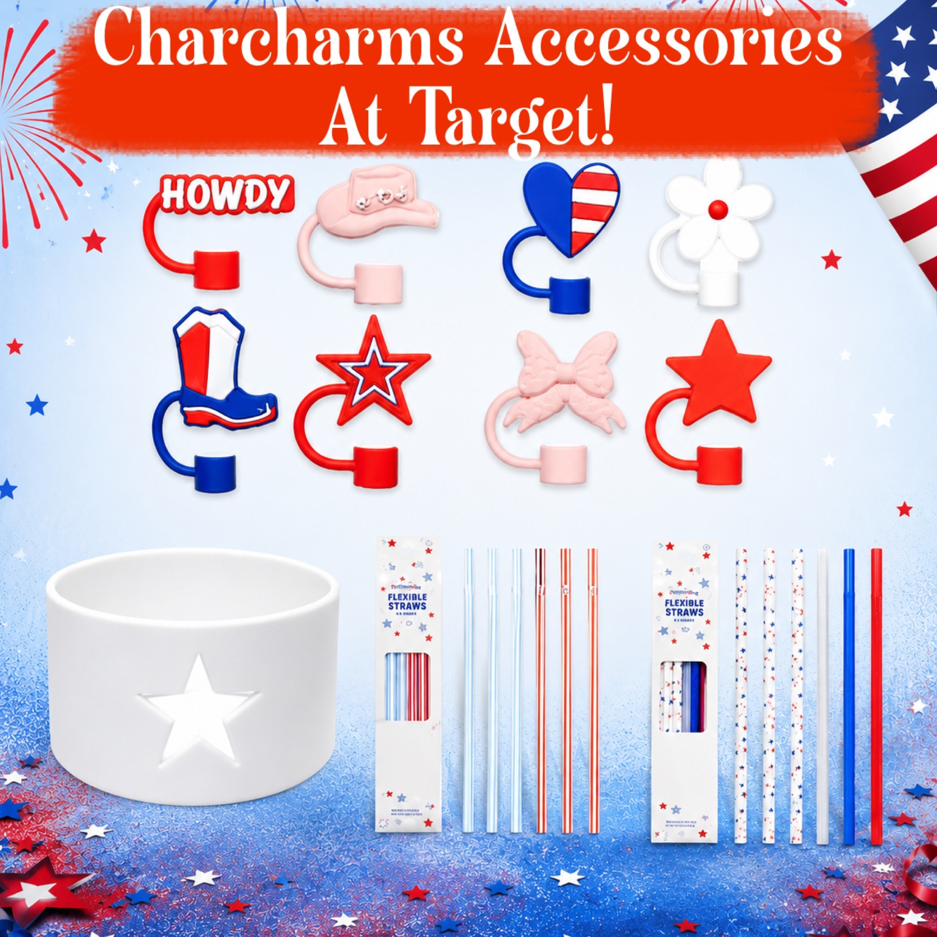 CharChaems accessories for the Stanley Stars and Stripes collection just dropped. How cute are these?! #stanley #target

#LTKHome #LTKmomlife #LTKdayinmylife