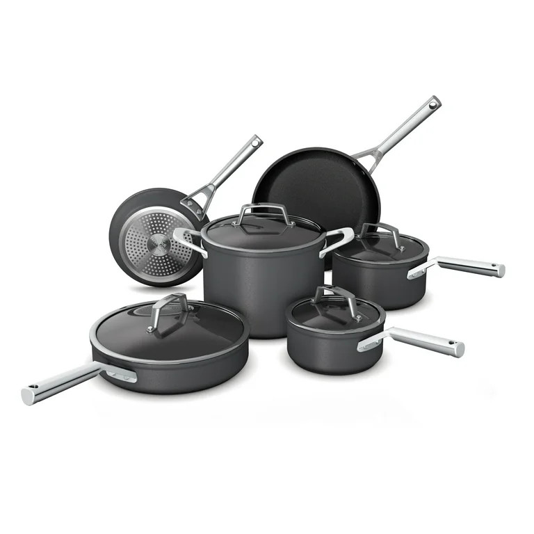 Ninja™ Foodi™ NeverStick™ Premium Hard-Anodized 10-Piece Cookware Set, oven safe to 500°F ... | Walmart (US)