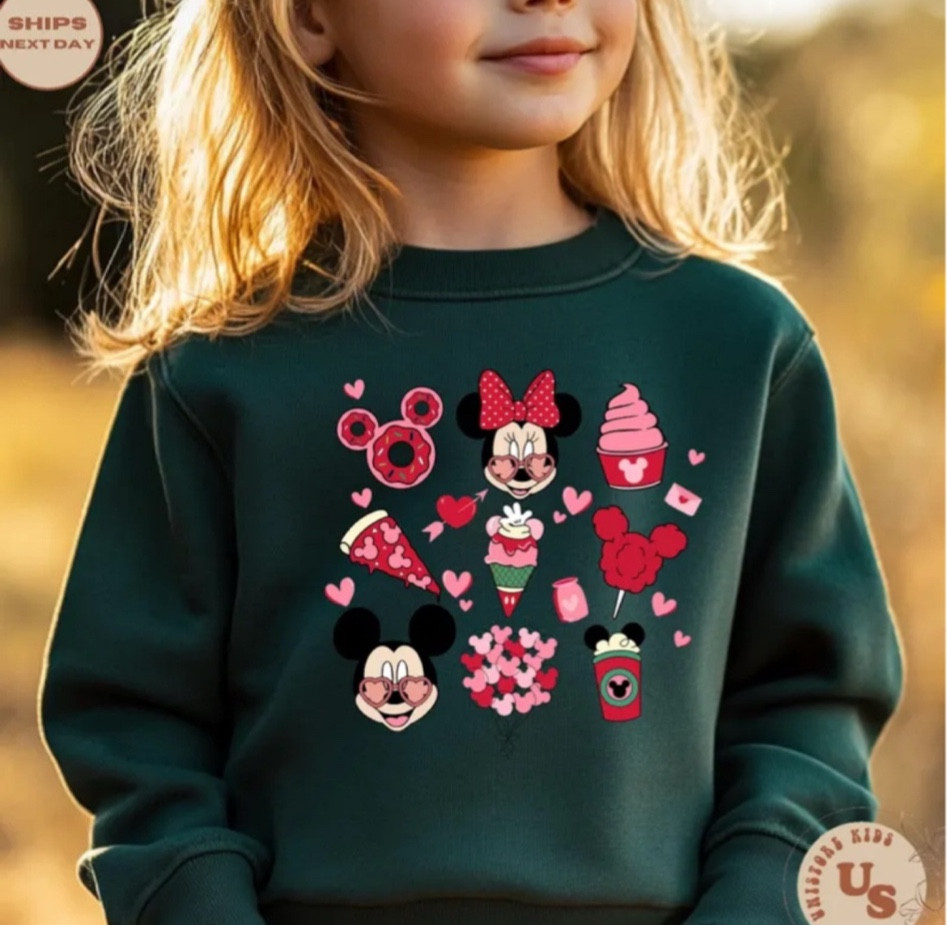 Disney Snacks Toddler Sweatshirt, Mickey And Minnie Snacks Kids Shirt, Disney Kids Shirt, Disney Toddler Sweatshirt, Disney Valentine Shirt

#Disney #DisneyWorld #Disneyland #DisneyVacation #DisneyFamily #Magic #Kids #Toddlers #Babies #Children #Sweatshirt #Valentine'sDay #Valentines #Outfits #Valentine'sOutfit #VDay #VDOutfit #Valentine'sDayForKids #Fashion #Style #Etsy #Custom #Moms #Popular #BestSellers #Favorites #Trends #Trending

#LTKSeasonal #LTKParties #LTKKids