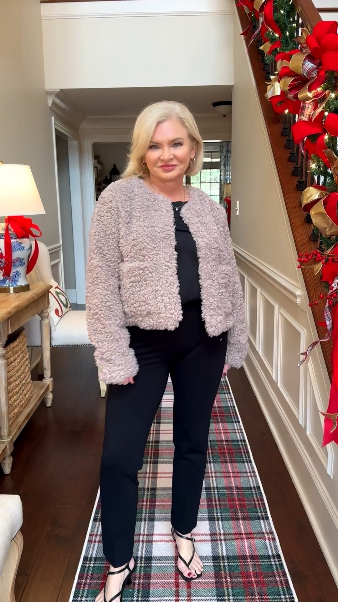 This Walmart faux fur jacket is a great J.Crew look for less! I’m wearing a Small and it is quite warm! Perfect for both casual
And dressy outfits. 

Christmas outfit 
Holiday outfit
Holiday party
Faux fur jacket

Fashion over 40
Petite fashion
Midlife fashion
Gen X Style

#stylewithserena
#petitefashion
#midlifefashion
#fashionover40
#genxstyle

#LTKOver40 #LTKHoliday #LTKFindsUnder100