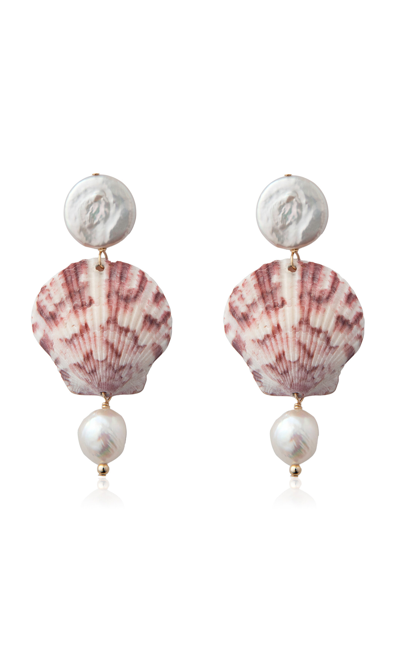 Ilha Pearl And Shell Earrings | Moda Operandi (Global)