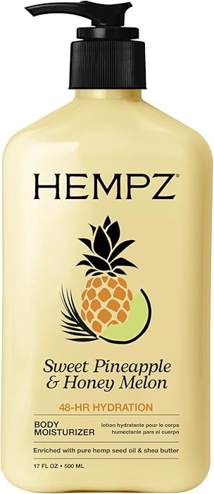 HEMPZ Body Lotion - Sweet Pineapple and Honey Melon - Daily Moisturizing Cream - 17oz | Amazon (US)